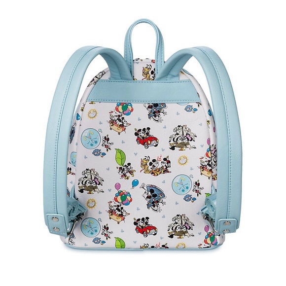 Disney Parks Mickey and Minnie Mouse Loungefly Mini Backpack NWT - Picture 2 of 10